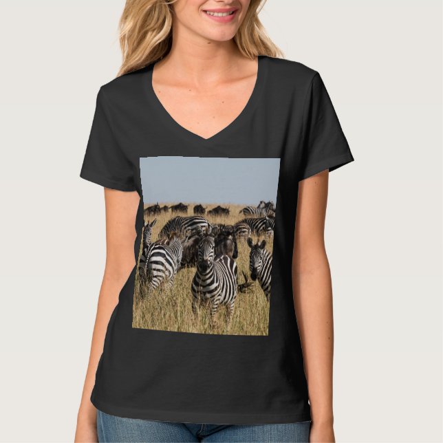Camiseta La cebra de Grant (Anverso)