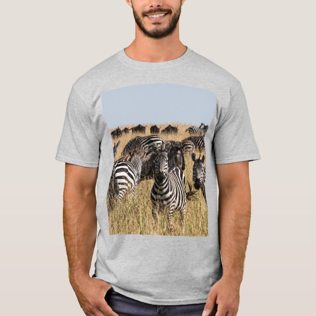 Camiseta La cebra de Grant (Anverso)