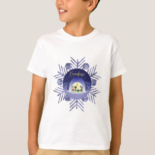 Camiseta La celebración de nieve de Edo-Neko, básico para l