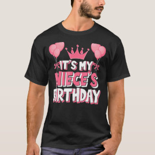 Camiseta La celebración del cumpleaños de mi sobrina