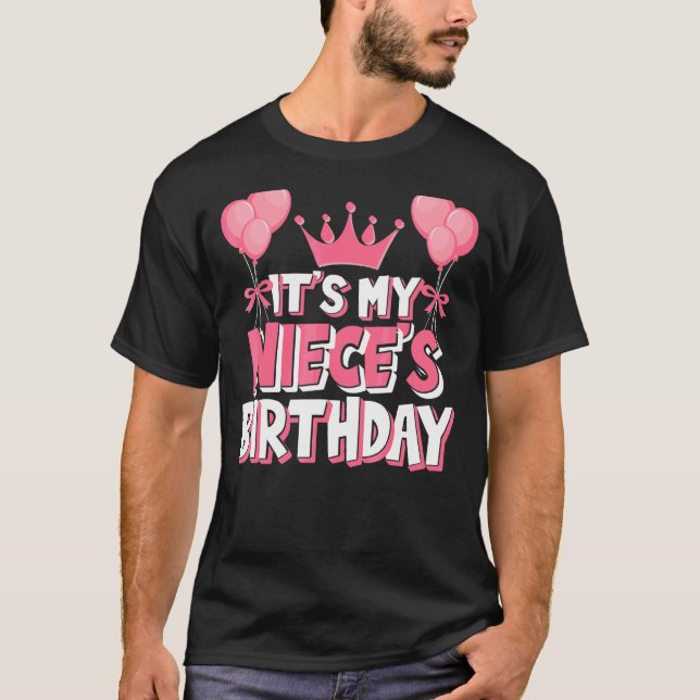 Camiseta La celebración del cumpleaños de mi sobrina (Anverso)