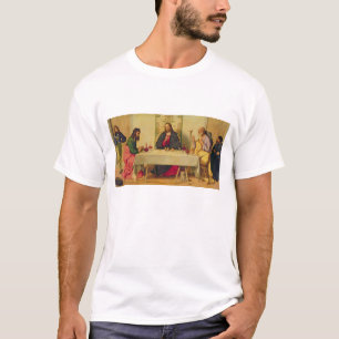 Camiseta La cena en Emmaus, 1520 (aceite en lona)