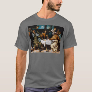 Camiseta La cena en Emmaus por Tintoretto