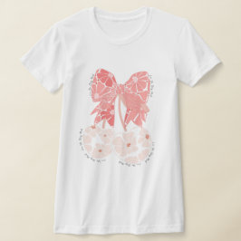 Camiseta La cereza de amor es una fruta divertida