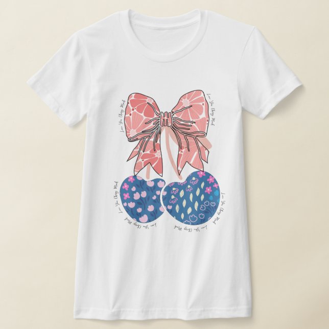 Camiseta La cereza de amor es una fruta divertida (Distribución)