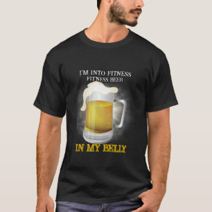 Camiseta La Cerveza Apta En Mi Humor Sarcástico De Gimnasio