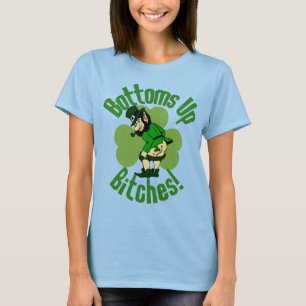 Camiseta ¡La Cerveza Bottoms Up Leprechauns!