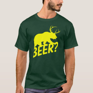 Camiseta La cerveza de los ciervos del oso