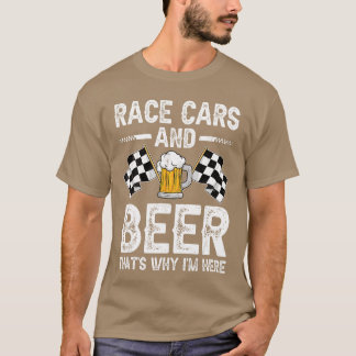 Camiseta La cerveza de raza angustiada es por eso que estoy
