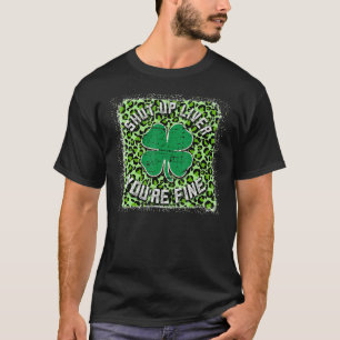 Camiseta La cerveza de San Patricio se cierra el hígado