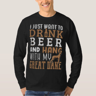 Camiseta La cerveza del perro del Día del Padre Funny del G