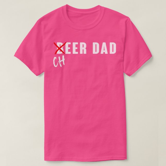 Camiseta La cerveza divertida Cheer Dad (Diseño del anverso)