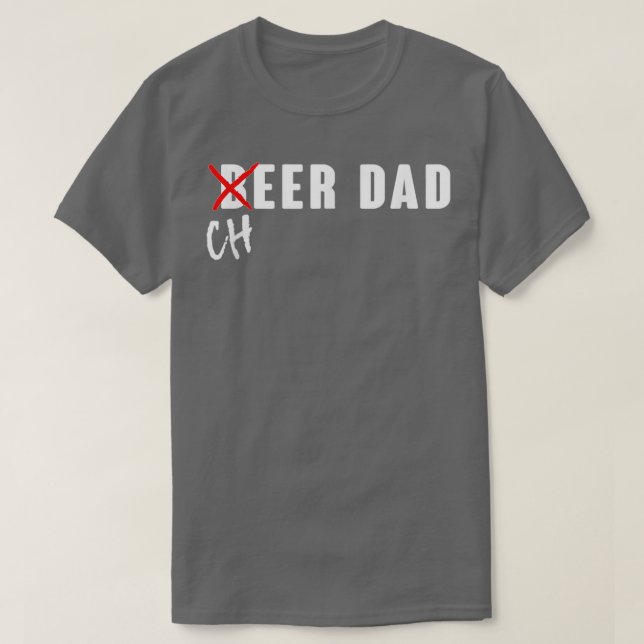 Camiseta La cerveza divertida Cheer Dad (Diseño del anverso)