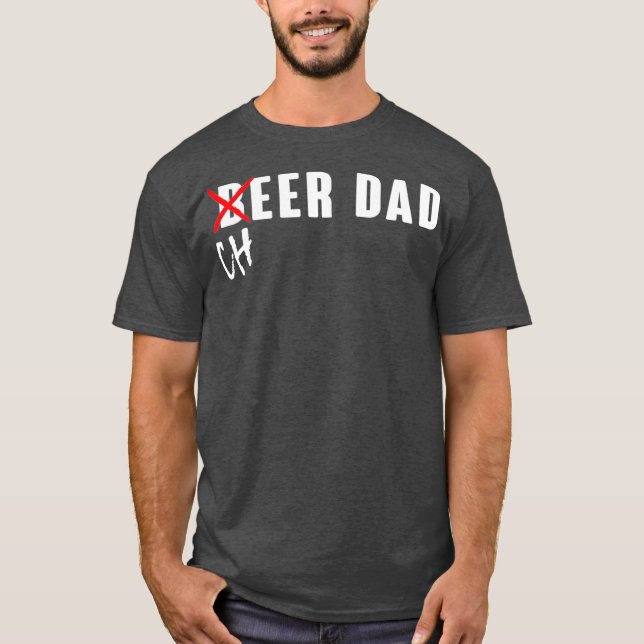 Camiseta La cerveza divertida Cheer Dad (Anverso)