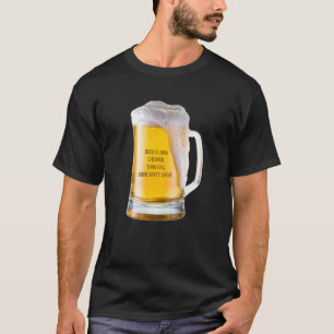 Camiseta La cerveza es ahora más barata que la bebida gaseo