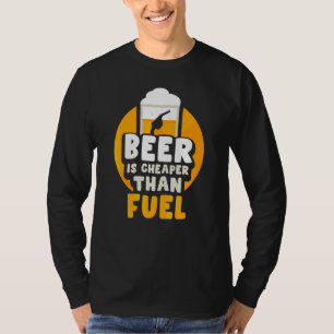 Camiseta La Cerveza Es Más Barata Que Los Precios De La Bom