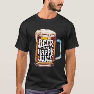 Camiseta La cerveza es mi jugo feliz