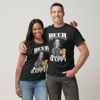 Camiseta La cerveza es una prueba de que Dios nos ama