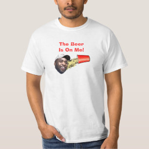 Camiseta ¡La cerveza está en mí!