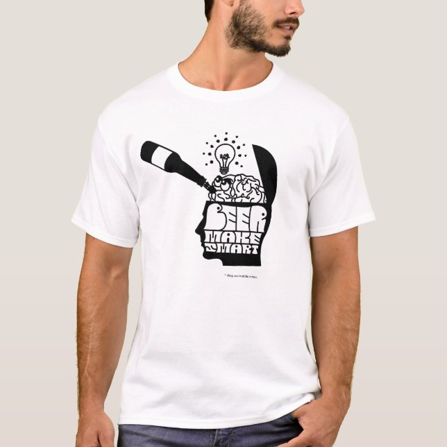 Camiseta La cerveza hace Smart (Anverso)