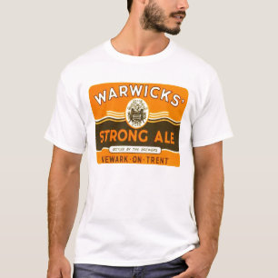 Camiseta La cerveza inglesa fuerte de Warwicks