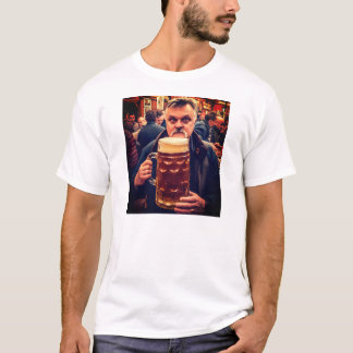 Camiseta La cerveza más grande y mejor que he visto en blan