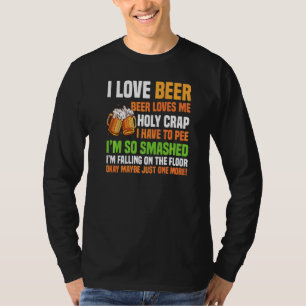 Camiseta La Cerveza Me Ama Holy Crap Beer