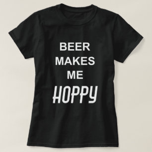 Camiseta LA CERVEZA ME HACE HOSPEDAR A LAS Mujeres