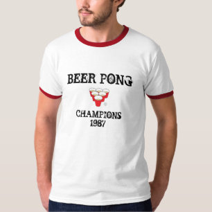 Camiseta La cerveza Pong defiende 1987