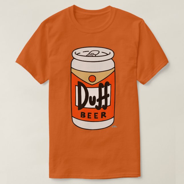 Camiseta La cerveza Simpsons Duff (Diseño del anverso)
