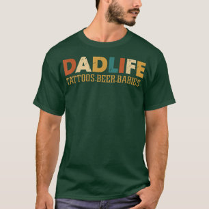 Camiseta La cerveza Tattoos bebe bebe papá el tatuaje del D