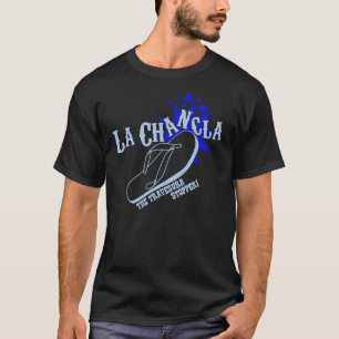 Camiseta La Chancla el mexicano divertido del tapón de