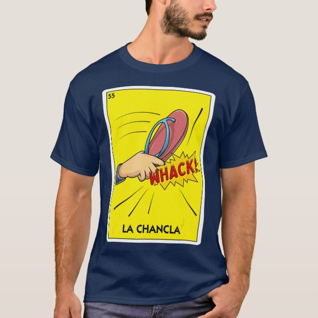 Camiseta La Chancla México Flip Flop Latino Mom Chancla (Anverso)