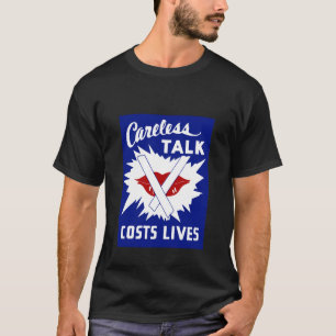 Camiseta La charla descuidada cuesta vidas
