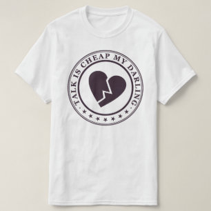 Camiseta la charla es barata