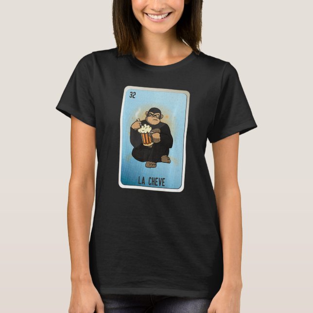 Camiseta La Cheve Mexican Slang Lottery Bingo Cards   (Anverso)