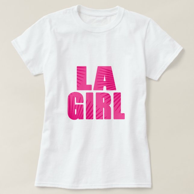 CAMISETA LA CHICA (Diseño del anverso)