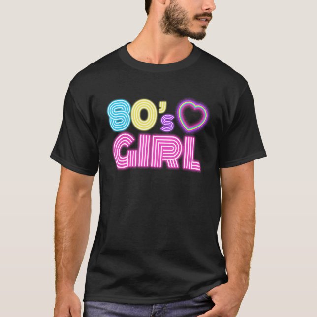 Camiseta La Chica de Guay 80 para las mujeres de 1980 (Anverso)