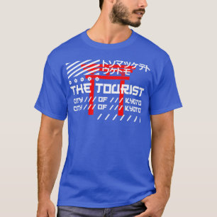 Camiseta La chica de la ciudad turística de Kyoto
