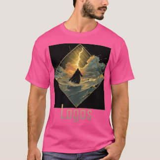 Camiseta La chica del Logos caminando sobre el agua