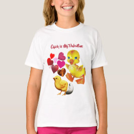 Camiseta La chica es mi Chica de San Valentín que barre el