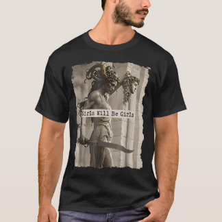 Camiseta La chica será bruja espeluznante monstruo