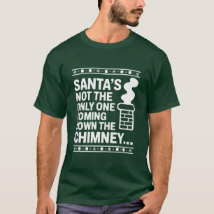 Camiseta La chimenea no es solo para Santa