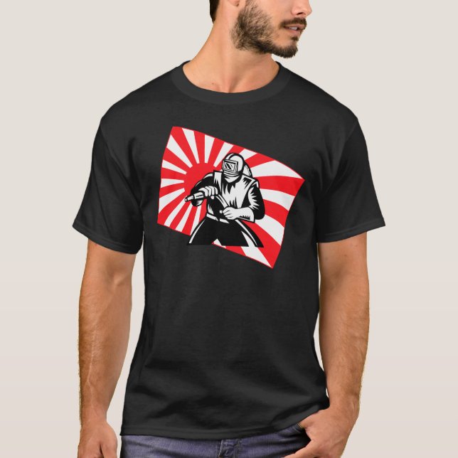 Camiseta La chorreadora de arena vieja de Tokio (Anverso)