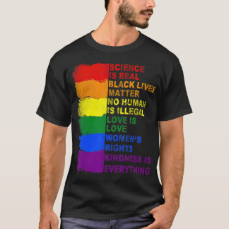 Camiseta La ciencia angustiada es real y las vidas negras i