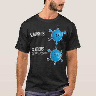 Camiseta La ciencia de bacterias de microbiología divertida