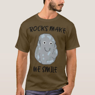 Camiseta La ciencia de la Tierra Ironía diciendo Rocas me h