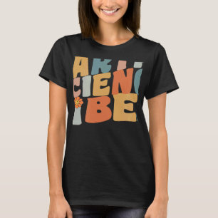 Camiseta La ciencia de la Tierra retro vibra a las profesor