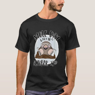 Camiseta La ciencia de química número de Avogadro en Mole D