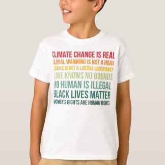 Camiseta La ciencia del calentamiento global el cambio clim